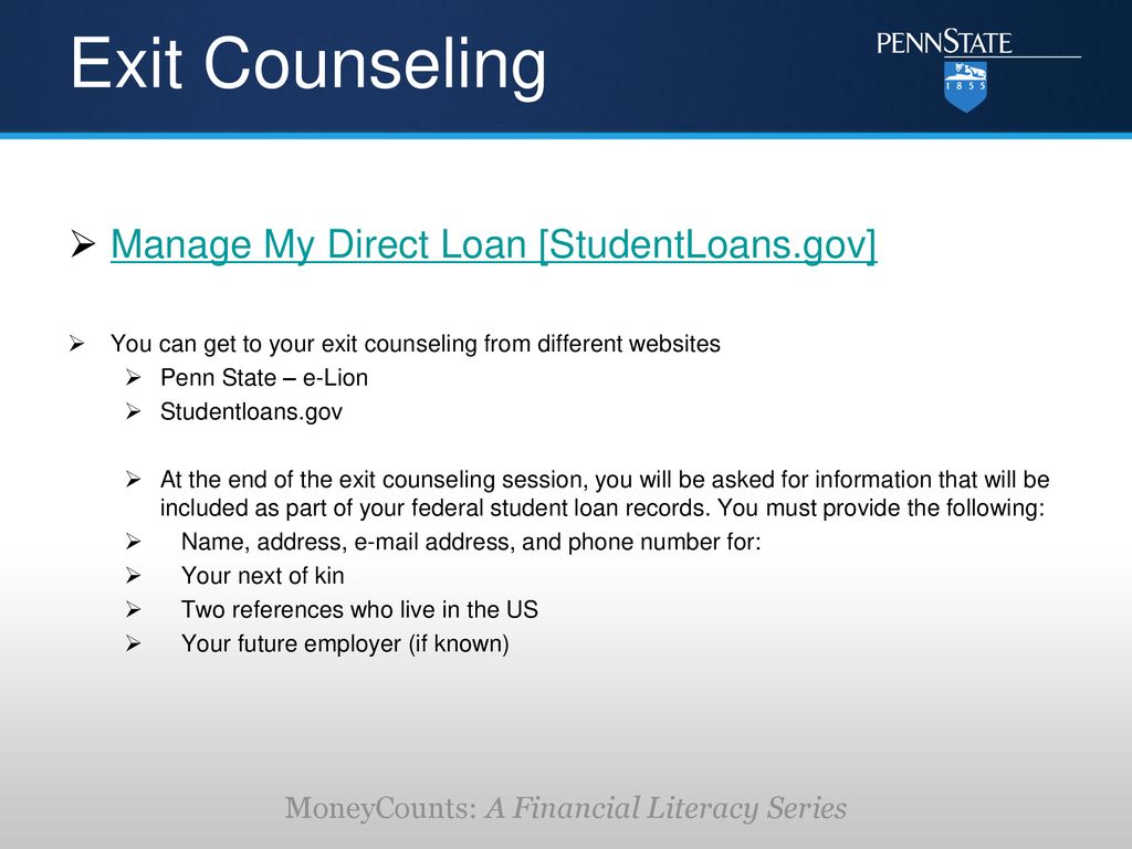 Moneycounts a financial literacy series ppt download